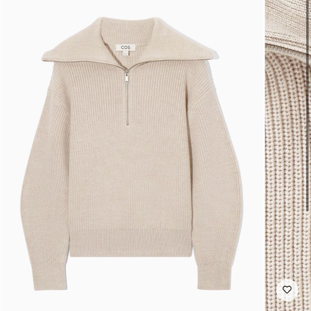 COS Women's Cream Sweater